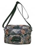 Printed Nylon Cross Body Bag